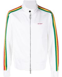 DSquared² - Chaqueta bómber con ribete a rayas - Lyst