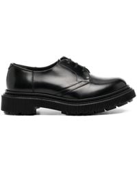 Adieu - Round-toe Lace-up Fastening Loafers - Lyst