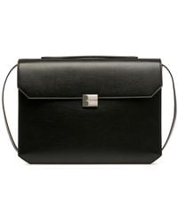 Bally - Packed Leather Briefcase - Lyst