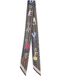 Mulberry - Charms & Chains-jacquard Scarf - Lyst