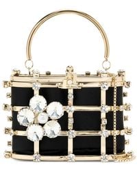 Rosantica - Pocket Matera Rhinestone Mini Bag - Lyst