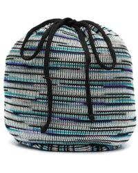 Missoni - Sac seau en maille à lien de resserrage - Lyst