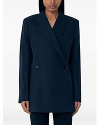 Jil Sander - Blazer À Boutonnière Croisée - Lyst