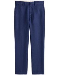 Polo Ralph Lauren - Pantalones Manhasset Con Motivo Pied De Poule - Lyst