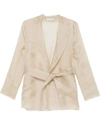 Antonelli - ベルテッド シルクジャケット - Lyst