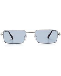 Cartier - Rectangle-Frame Sunglasses - Lyst