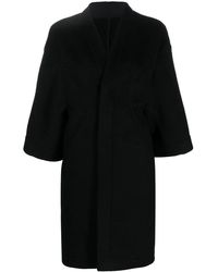 Rick Owens - Wool Single-Breasted Coat - Lyst