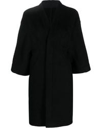 Rick Owens - Wool Single-Breasted Coat - Lyst