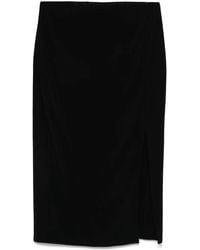 Jade Cropper - Draped Midi Skirt - Lyst