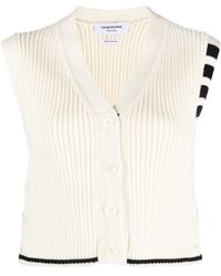 Thom Browne - 4bar ニットベスト - Lyst