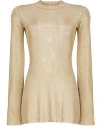 SER.O.YA - Ines Metallic Top - Lyst
