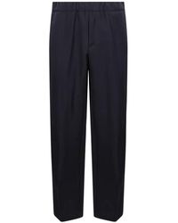 Costumein - Pantalon À Taille Élastiquée Et Plis Marqués - Lyst