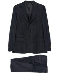 Eleventy - Single-Breasted Pinstripe Suit - Lyst