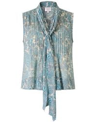 Cinq À Sept - Haut Hendrix À Motif Cachemire Et Lavallière - Lyst