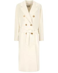 Max Mara - Madame Belted Double-Breasted Coat - Lyst