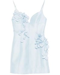 Acler - Bilston Floral-Embellished Mini Dress - Lyst