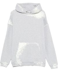 Stay Human On Earth - Hoodie in Distressed-Optik - Lyst
