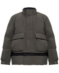 Sacai - Layered-Design Puffer Jacket - Lyst