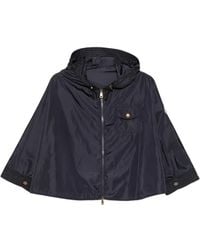 Moncler - Hooded Logo-Patch Jacket - Lyst