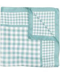 Woolrich - Gingham Silk Scarf - Lyst