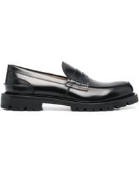 SCAROSSO - Chunky-Soled Leather Loafers - Lyst