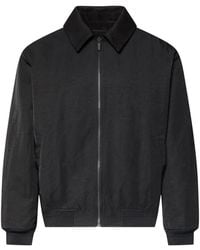 Calvin Klein - Logo-Embroidered Zip-Up Jacket - Lyst