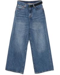 Sacai - Jeans Met Wijde Pijpen - Lyst