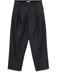 Carter Young - Pleat-Detail Jeans - Lyst