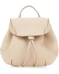 Gianni Chiarini - Violette Hammered-Leather Backpack - Lyst