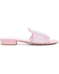 Le Silla - Gilda Crystal-embellished Sandals - Lyst
