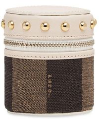 Fendi Mini boîte à bijoux Cofanetto - Marron