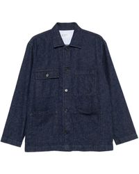 Universal Works - Chaqueta vaquera con bolsillos de parche - Lyst