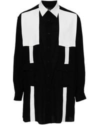 Yohji Yamamoto - Overhemd Met Meerdere Zakken - Lyst