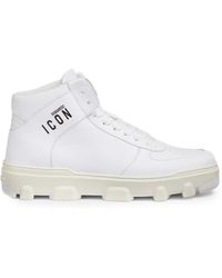 DSquared² - Icon High-Top Sneakers - Lyst