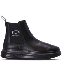 Karl Lagerfeld - Kapri Leather Ankle Boots - Lyst