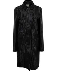 TOTEME - Abrigo con pelo de poni - Lyst