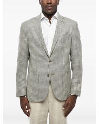 Corneliani - Houndstooth Single-Breasted Blazer - Lyst