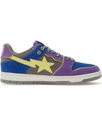 A Bathing Ape - Bape Sk8 Sta 1 M2 Lace-Up Sneakers - Lyst