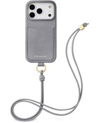 Maison De Sabre - Sling Leather Iphone 18 Pro Phone Case - Lyst