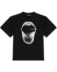 MISBHV - T-Shirt mit Lippen-Print - Lyst
