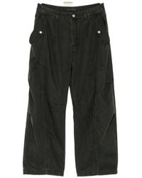 Juun.J - Logo-Patch Jeans - Lyst