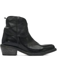 Moma - 40Mm Zip-Fastening Leather Ankle Boots - Lyst