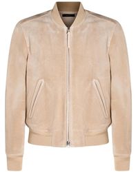 Tom Ford - Bomberjack Met Rits - Lyst