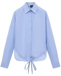 Loewe - Blouse Met Gestrikte Taille - Lyst