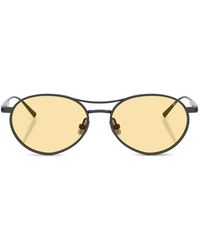 Brunello Cucinelli - Round-Frame Sunglasses - Lyst