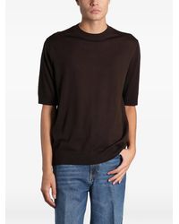 Ballantyne - Fine-Knit T-Shirt - Lyst