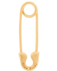 True Rocks - Safety Pin Stud Earring - Lyst