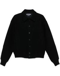 Jacquemus - ブラック The Feltro ボンバージャケット - Lyst