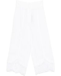 Twinset - Lace Trousers - Lyst