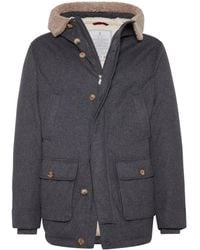 Brunello Cucinelli - Luxury Puffer Jacket For - Lyst